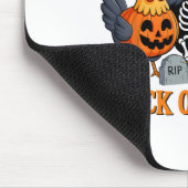 Hühnchen oder Behandeln Lustiges Hühner-Halloween- Mousepad (Ecke)