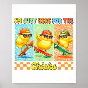 Hühnchen Ostertag Bauernhofliebhaber hier für Küke Poster