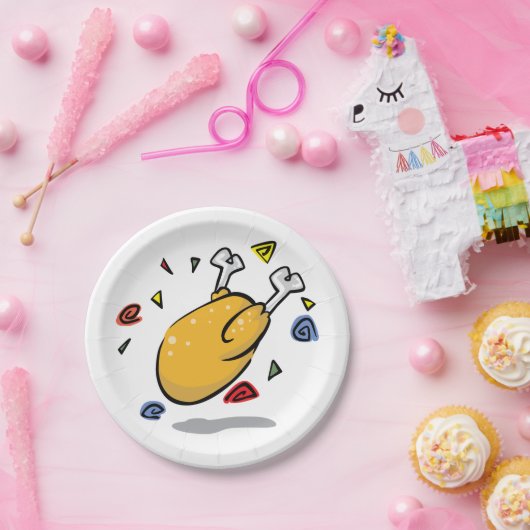 Hühnchen Pappteller (Party)