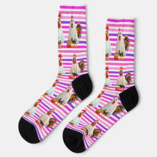 Hühnchen (pink) socken