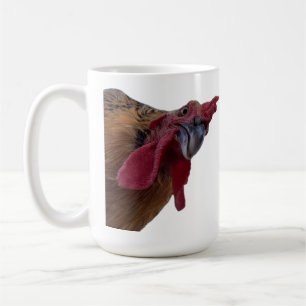 Hühnchen-Porträt-Tasse Kaffeetasse