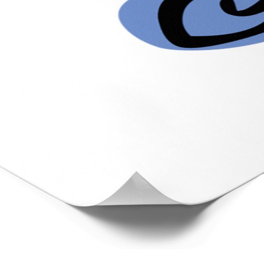 Hühnchen Poster (Ecke)