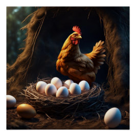 Hühnchen Poster