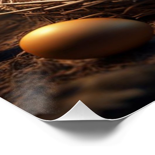 Hühnchen Poster (Ecke)