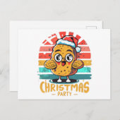 Hühnchen Postkarte (Vorne/Hinten)