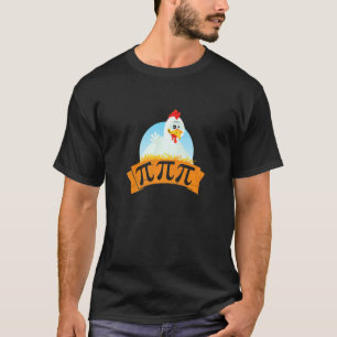 Hühnchen Pot Pi Tag Torte Mathe 3.14 T-Shirt