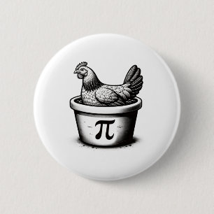 Hühnchen-Pot-Pie-Lustiger-Mathe-Witz-Hühnchen-Pot- Button