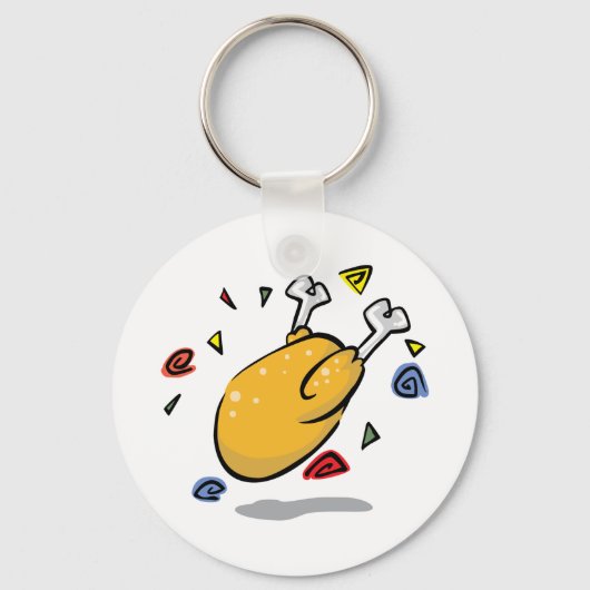 Hühnchen Schlüsselanhänger (Vorderseite)