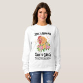 Hühnchen - Sie ist schön. Sie ist Gnade Sweatshirt (Vorne ganz)