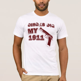 Hühnchen stehen auf meine 1911 - Rot T-Shirt