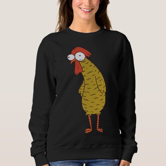Hühnchen Sweatshirt (Vorderseite)