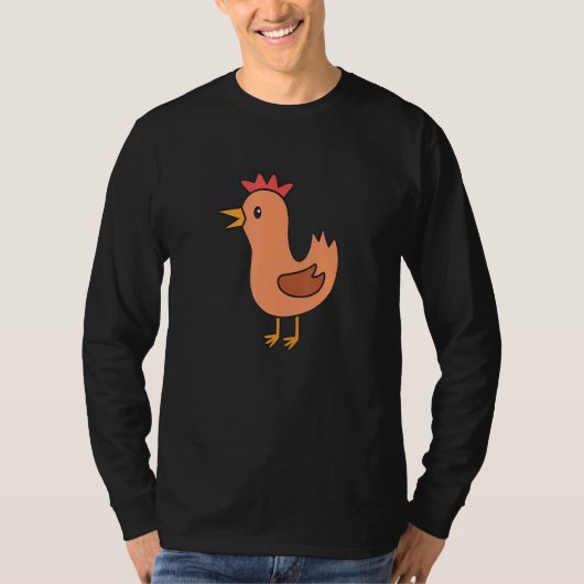 Hühnchen T-Shirt (Vorderseite)