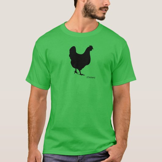 Hühnchen T-Shirt (Vorderseite)
