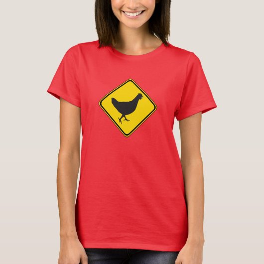 Hühnchen vorbei! T-Shirt (Vorderseite)