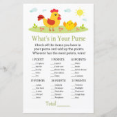 Hühnchen Was in Ihrem Handtaschenspiel ist Babydus (Vorderseite)