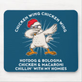 Hühnchen Wing Chicken Wing Shirt Song Lyric Hot Do Mousepad (Vorne)