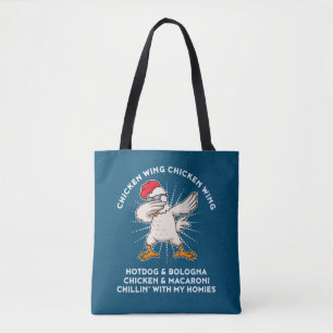 Hühnchen Wing Chicken Wing Shirt Song Lyric Hot Do Tasche