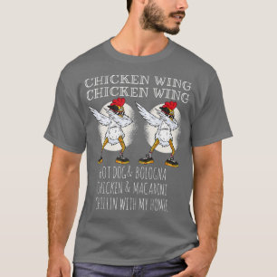 Hühnchen Wing Chicken Wing Spaß Kinder T-Shirt