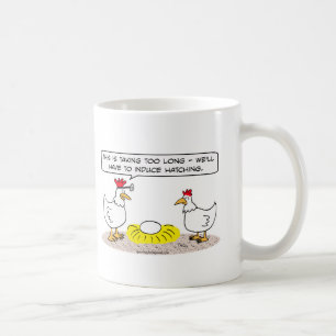 Huhndoktor verursachen Brutei Kaffeetasse