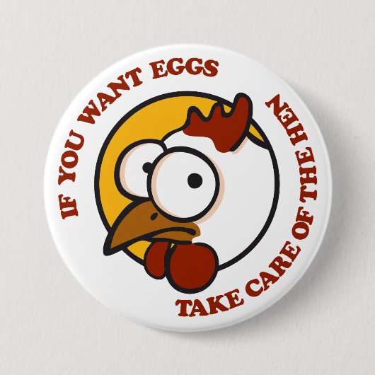 Hühner 1 button (Vorderseite)