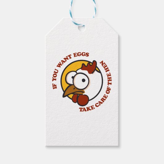 Hühner 1 geschenkanhänger (Vorderseite)