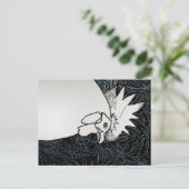 Hühner 1 postkarte (Stehend Vorderseite)