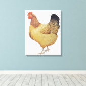 Hühner 2012 leinwanddruck (Insitu (Holzboden))