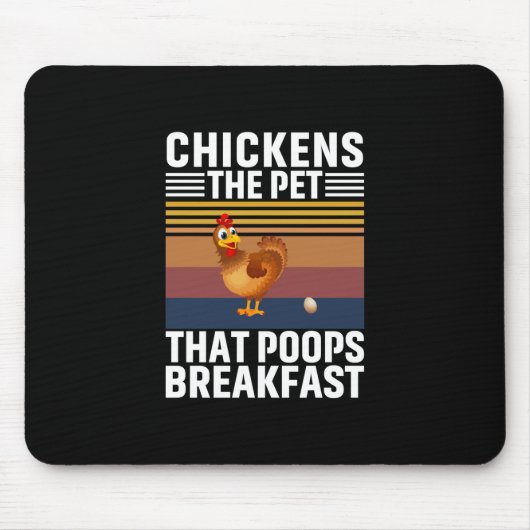 Hühner Art Hühner Mousepad (Vorne)