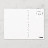 Hühner auf der Barn Yard Postkarten (Rückseite)