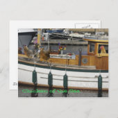 Hühner auf See - Spaß Postkarte (Vorne/Hinten)