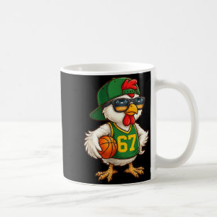 Hühner Basketball 67 Gen Alpha Slang Srts Männer J Kaffeetasse