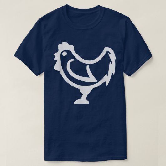 Hühner-Bauer114 T-Shirt (Design vorne)
