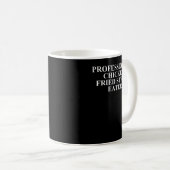 Hühner-Bauer-Flock-Boss Kaffeetasse (VorderseiteRechts)