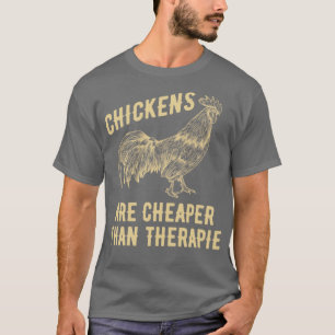 Hühner-Bauer Hühner Lover Rooster Hen Funny4 T-Shirt