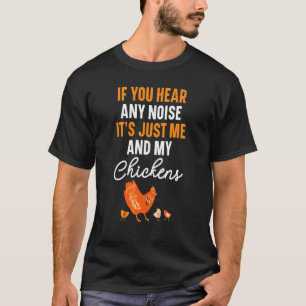 Hühner-Bauer Hühnerweissbetrieb Tiergeflügel T-Shirt