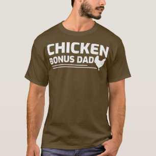 Hühner Bauer Retro Best Chicken Bonus Vater F T-Shirt