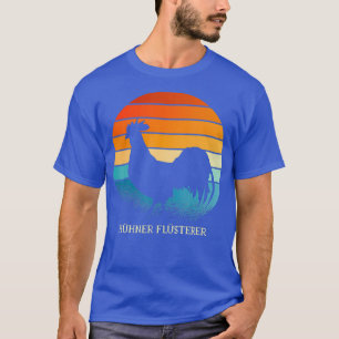 Hühner-Bauer Vintag Retro-Landwirtschaft T-Shirt