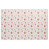 Hühner-Champion aus Rot und Orange Garn Stoff (Fat Quarter (45,7 x 55,9 cm))