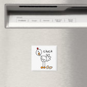 Hühner-Cluck-Magnet Magnet (In Situ (Geschirrspüler))