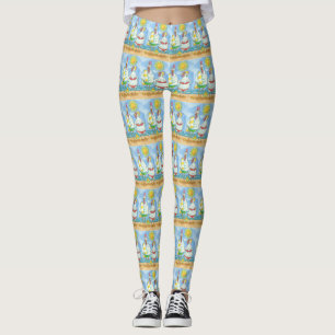 HÜHNER DER SEE, HAHN- & HENNE-LUSTIGE LEGGINGS
