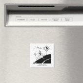 Hühner, die nicht auf die Ferne überqueren Magnet (In Situ (Geschirrspüler))