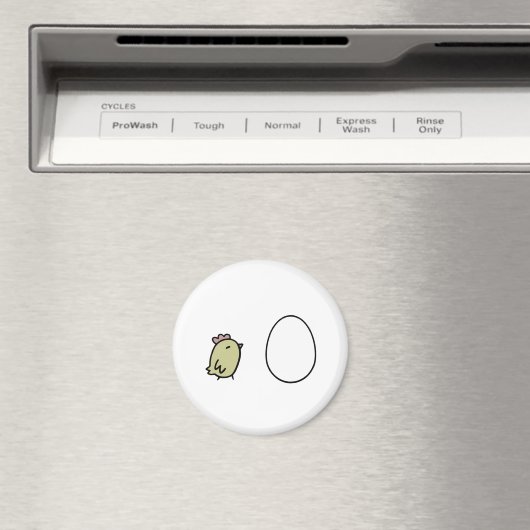 Hühner & Ei Magnet (In Situ (Geschirrspüler))