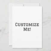 Hühner Einladung (Rückseite)