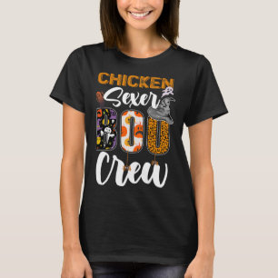 Hühner-er Boo-Crew Geist Lustiges Halloween-Matchi T-Shirt