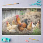 Hühner-Farm-Dekoupage-Gewebepapier Seidenpapier (Basteln)