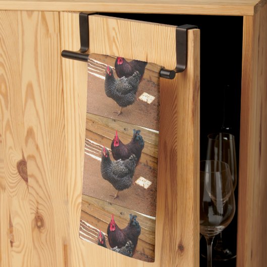 Hühner - Farm Life Series Küchentücher (Drittel gefaltet)