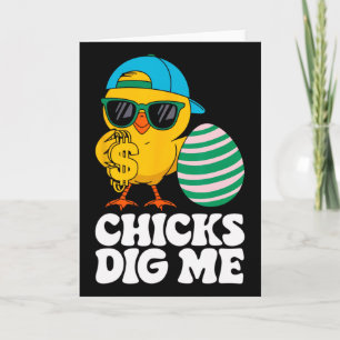 Hühner finden mich lustig Happy Easter Sonntag Out Karte