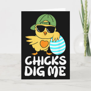 Hühner finden mich lustig, Jungs Frohe Ostern Huhn Karte