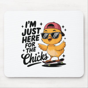 Hühner finden mich Ostern Kleinkind Jungen Männer Mousepad