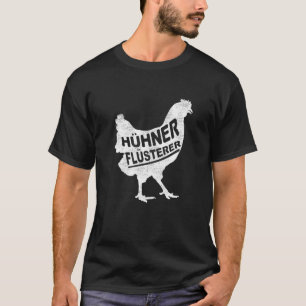 Hühner flüstern Bauer Huhn Hahn Kinder T-Shirt